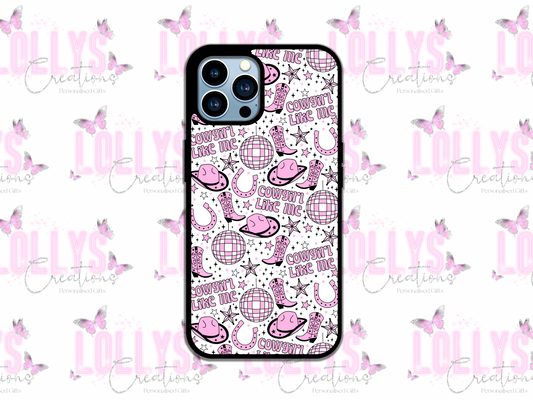 Cowgirl like me phone case | can also be personalised