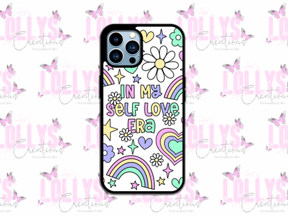 In my self love era pastel phone case | can also be personalised