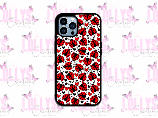 Red ladybug phone case | can also be personalised