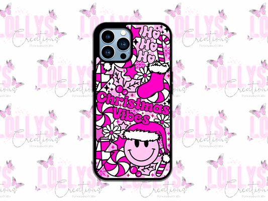 Christmas vibes christmas phone case | can also be personalised