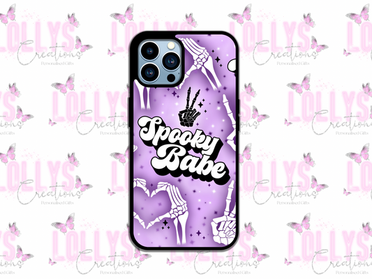 Spooky babe halloween phone case | can also be personalised