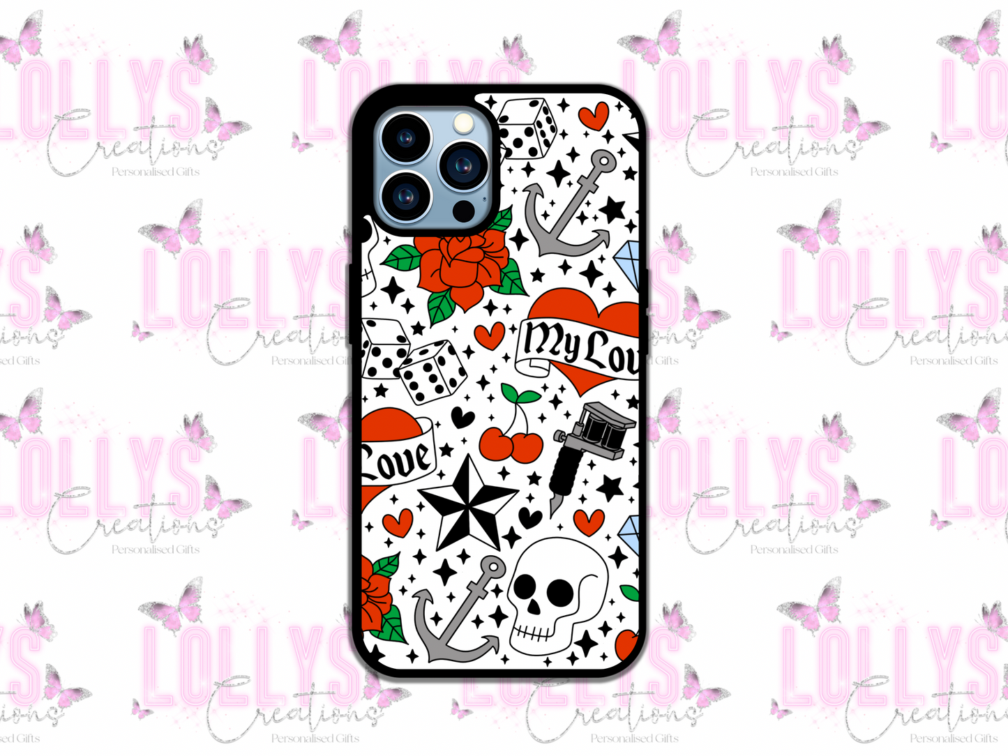 Tattoo phone case | can also be personalised