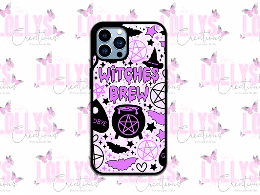 Witches brew halloween phone case | can also be personalised