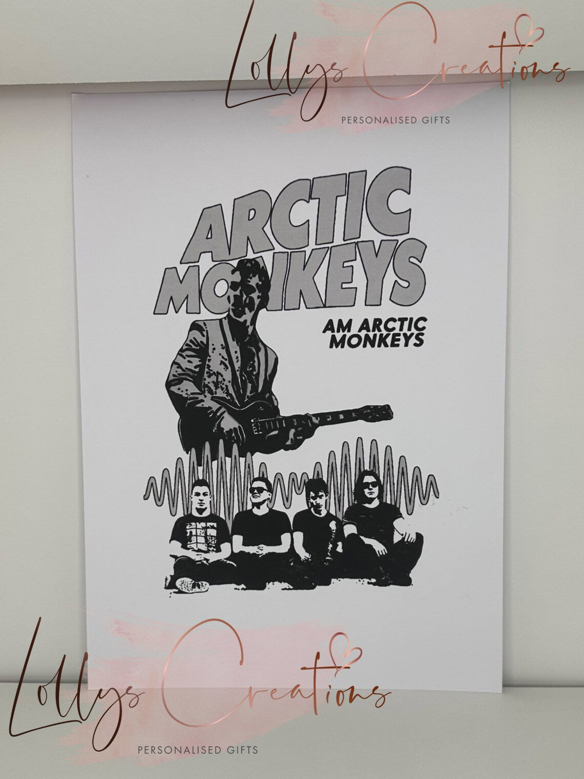 Arctic Monkeys A4 Card Print